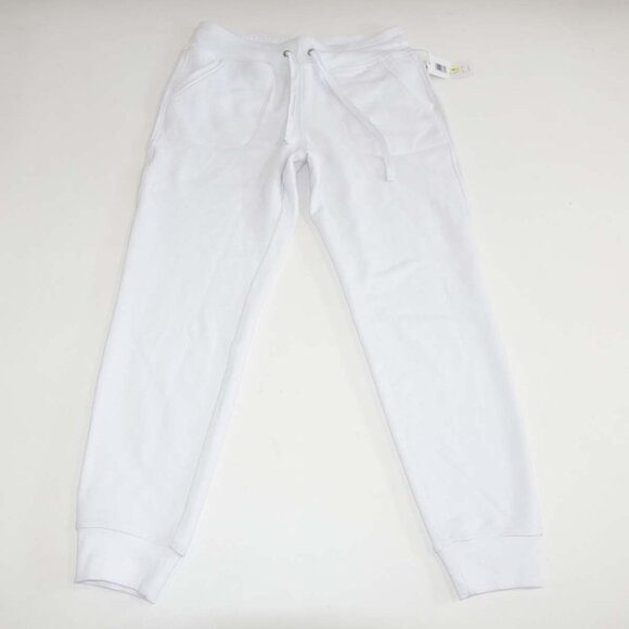 Calvin Klein Women's Jooger Sweatpant Pants Size Medium NWT White 28" Inseam M - Picture 1 of 7